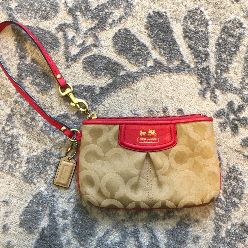 Coach wristlet